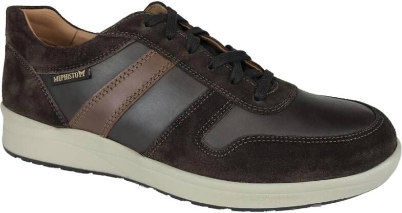 mephisto Stijlvolle Herensneakers Brown Heren