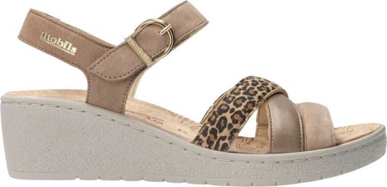 mephisto Stijlvolle Pietra Sandaal voor Dames Beige Dames