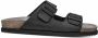 Mephisto NERIO zwart lederen heren slippers - Thumbnail 2