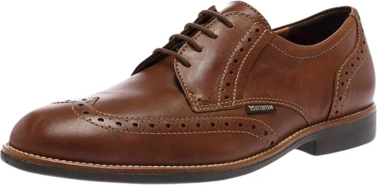 mephisto Stijlvolle Veterschoen voor Heren Brown Heren