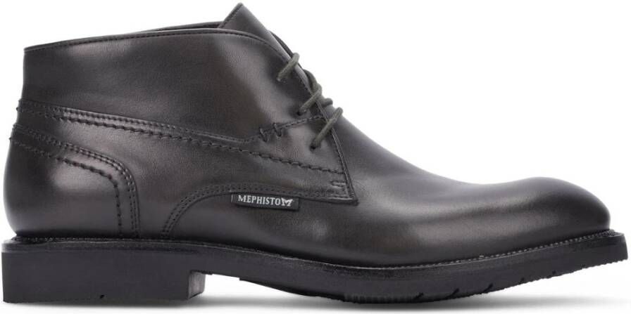 mephisto Stijlvolle Veterschoen voor Heren Gray Heren