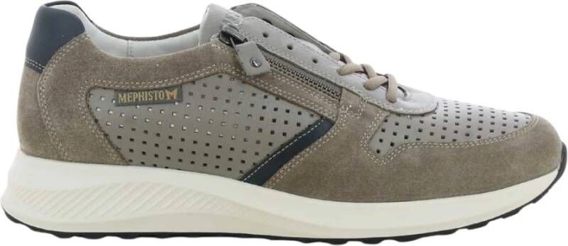 Mephisto Taupe Dino Perf Herenschoenen