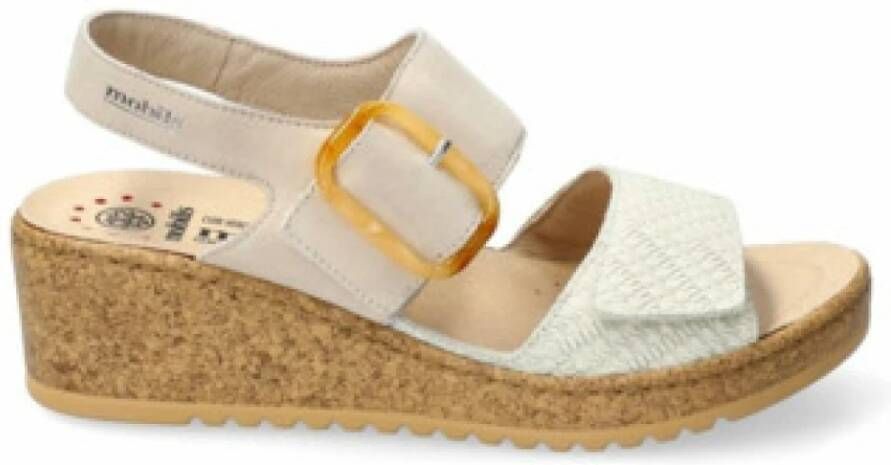 Mephisto Wig sandalen voor dames in effen kleuren