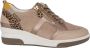 Mephisto Wijde pasvorm beige sneaker voor dames Multicolor Dames - Thumbnail 2