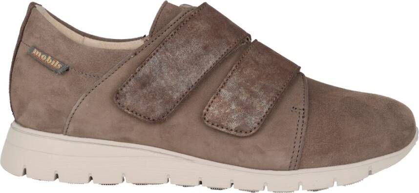 Mephisto Mobils Denitsa dames sneaker Taupe