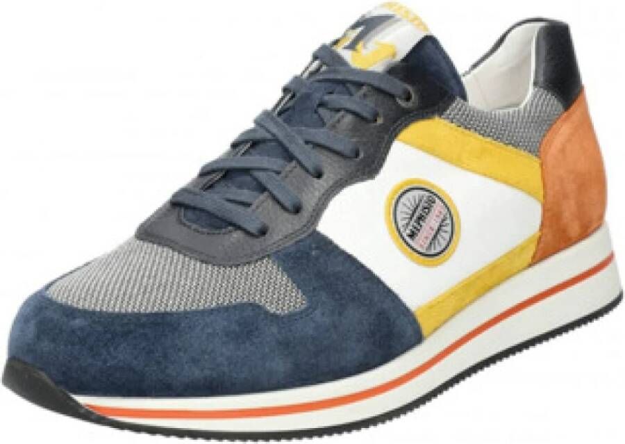 Mephisto Witte Heren Sneaker Comfortabel en veelzijdig