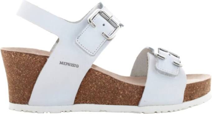 mephisto Witte Lissandra Sandalen White Dames