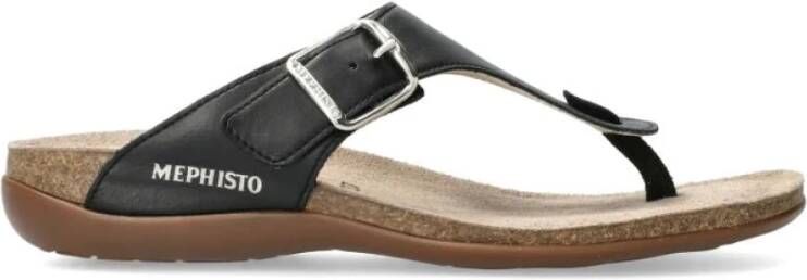 Mephisto Zwarte damessandaal Alinda collectie