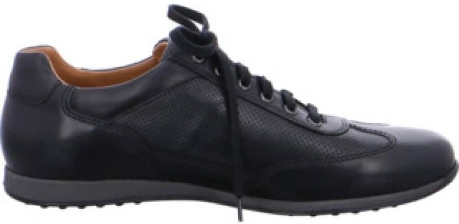 Mephisto Zwarte heren sneaker comfortabel en stijlvol