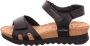 Mephisto Zwarte Quirina Sandalen Black Dames - Thumbnail 1