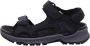 Mephisto Allrounder Sandalen Honduras Zwart Imitatie Leer Verwisselbaar Voetbed - Thumbnail 2