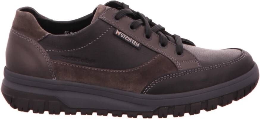 Mephisto Zwarte Veterschoen
