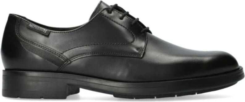 Mephisto Zwarte Veterschoen voor Heren