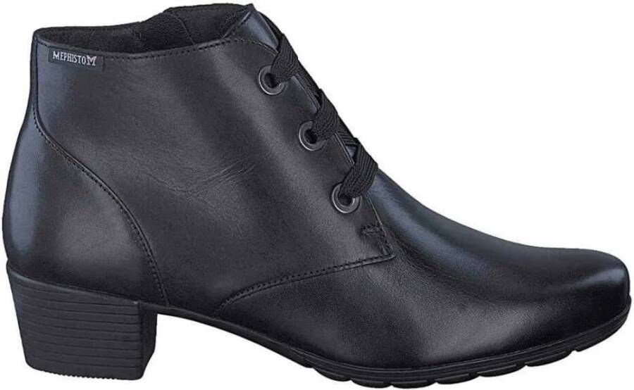 Mephisto Zwarte Enkellaars voor Dames Isabelle Black Dames - Foto 2