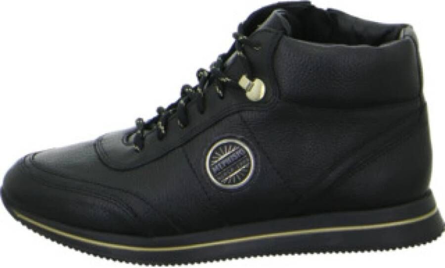 Mephisto Zwarte veterschoenen voor heren
