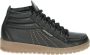 Mephisto RAINBOW MID OREGON Heren sneakersVrije tijd half-hoog Kleur: Zwart - Thumbnail 1