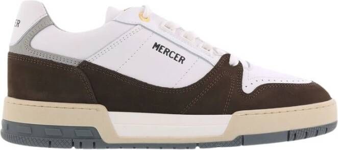 Mercer Amsterdam 90 Ace Wit Bruin Sneakers