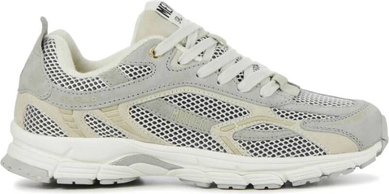 MERCER AMSTERDAM Lage Sneakers Heren Re-run Maat: 42 Materiaal: Suède Kleur: Beige