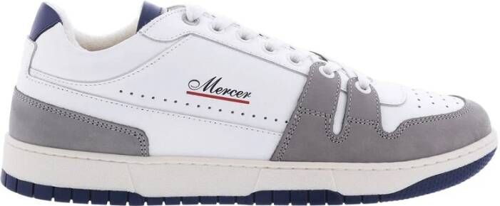 Mercer Amsterdam Brooklyn Wit Grijs Sneakers