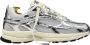 Mercer Amsterdam Gebroken Sneakers Zilver - Thumbnail 1