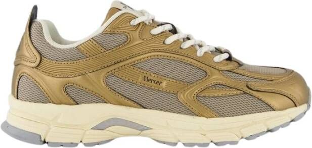 Mercer Amsterdam High Frequency Bruin Sneakers