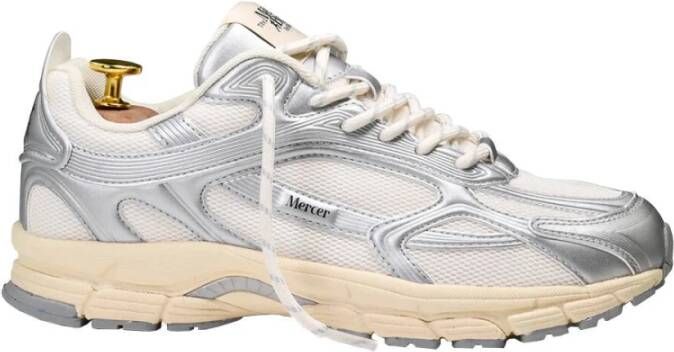 Mercer Amsterdam High Frequency Sneakers The Re-Run Gray Dames