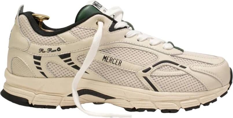 Mercer Amsterdam The Re-Run off white Wit Mesh Lage sneakers Unisex - Foto 4