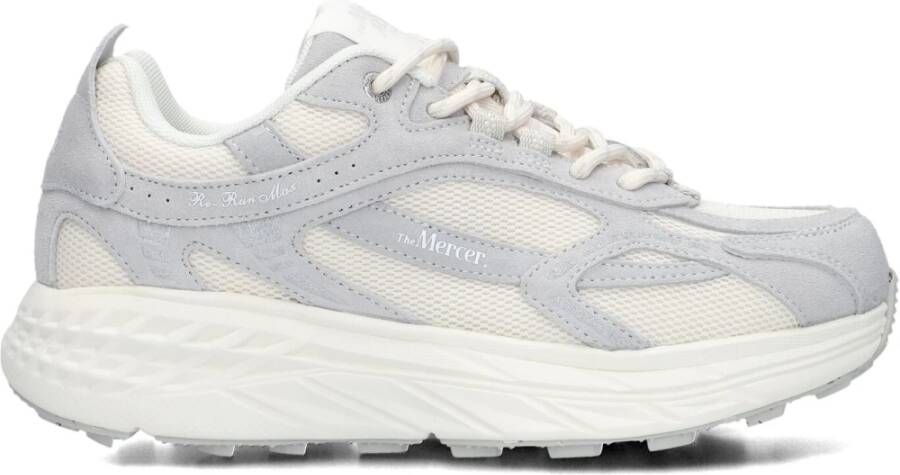 MERCER AMSTERDAM Lage Sneakers The Re-run Max Suede Maat: 41 Materiaal: Suède Kleur: Grijs