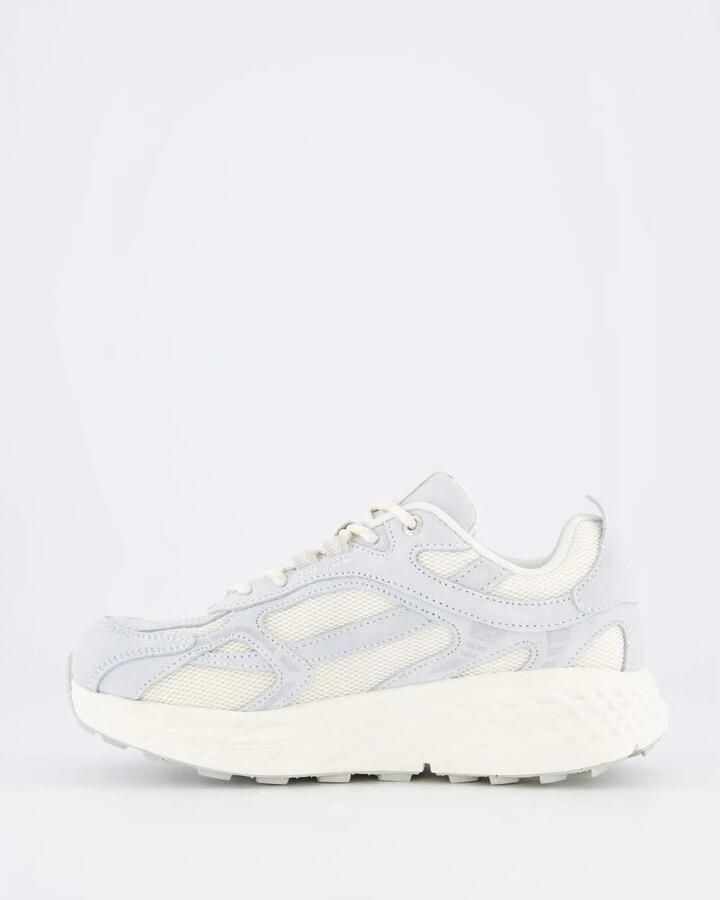 Mercer Amsterdam Blauwe Suede Re-Run Max Sneakers