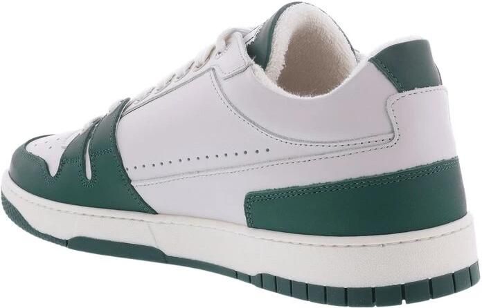 Mercer Amsterdam Brooklyn Wit Groen Sneakers