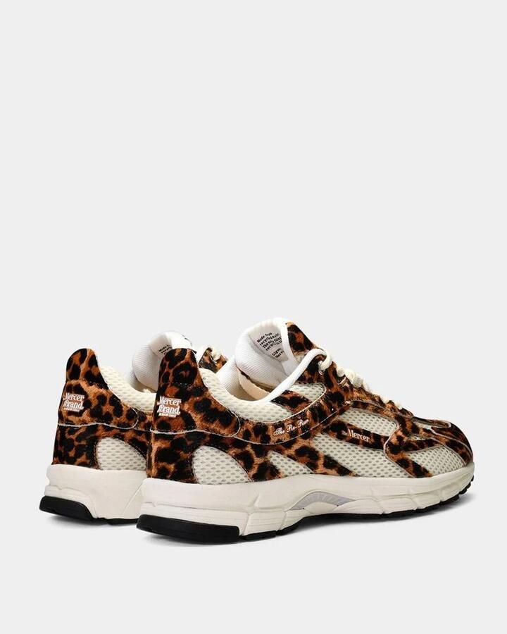 Mercer Amsterdam Leopard Re-Run Damesmode Sneakers - Foto 2