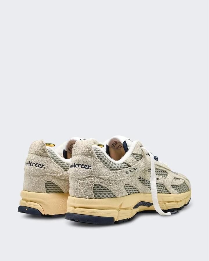 MERCER AMSTERDAM Lage Sneakers The Re-run Americana H Suède Gebroken wit - Foto 3