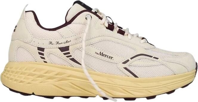 MERCER AMSTERDAM Lage Sneakers The Re-run Max Suède Beige
