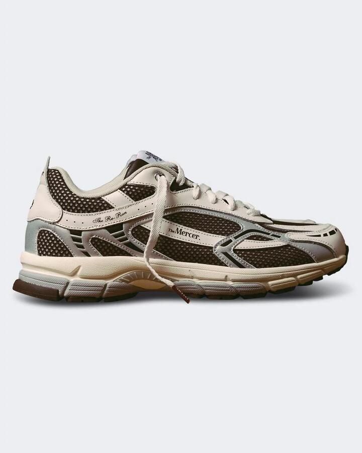 Mercer Amsterdam Mercer The Re-Run White Silver brown Mesh Unisex