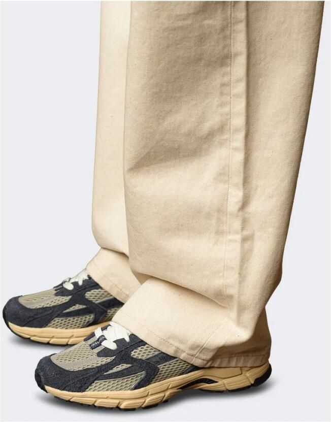MERCER AMSTERDAM Lage Sneakers The Re-run Americana H Suède Donkerblauw