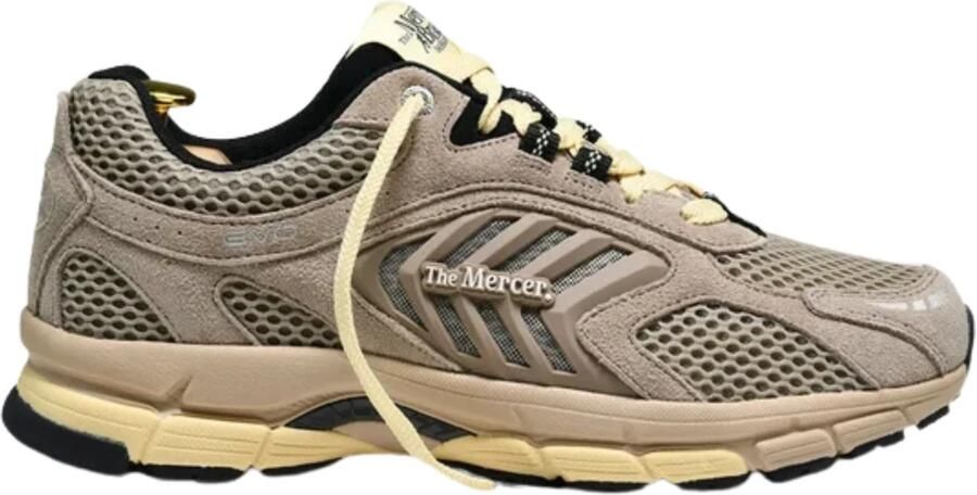 MERCER AMSTERDAM Lage Sneakers Heren The Re-run Evo Suède Taupe