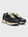 MERCER AMSTERDAM Lage Sneakers Heren The Re-run Evo Suède Zwart - Zwart/Bruin/Multicolor