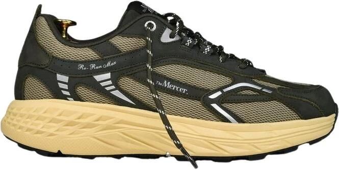 MERCER AMSTERDAM Lage Sneakers Heren The Re-run Max Mesh Groen
