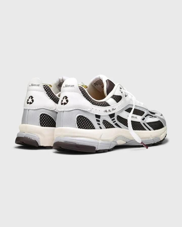 MERCER AMSTERDAM Lage Sneakers The Re-run Leer Wit - Foto 6