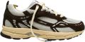 MERCER AMSTERDAM Lage Sneakers Dames The Re-run Vintage Suède Bruin - Bruin
