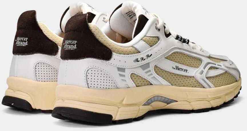 Mercer Amsterdam Mercer The Re-Run Vintage white brown Leer Unisex - Foto 2