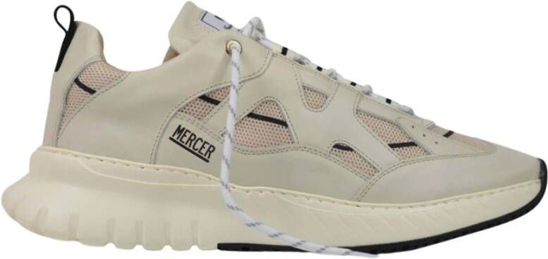 Mercer Amsterdam Mercer The Jupiter Sneakers Ecru Beige Dames