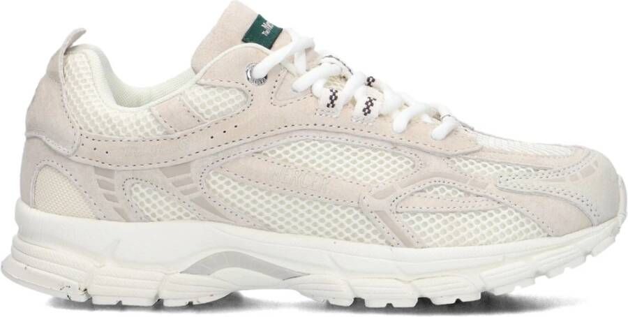 MERCER AMSTERDAM Lage Sneakers Dames The Re-run Monchrome Maat: 37 Materiaal: Mesh Kleur: Wit