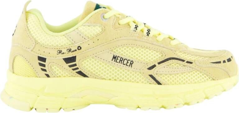 Mercer Amsterdam Monochrome Gele Sneakers