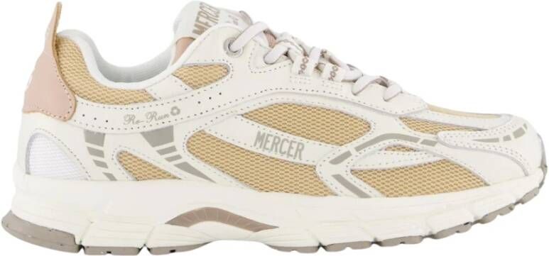 Mercer Amsterdam Nappa Re-Run Damesmode Sneakers White Dames
