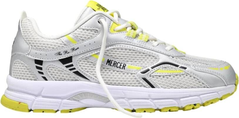 Mercer Amsterdam Neon Sneakers Geel Re-run Stijl