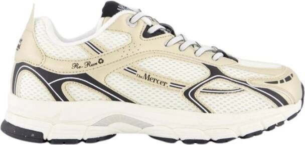 Mercer Amsterdam Re-Run Speed Sneakers Wit Goud