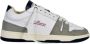 Mercer Amsterdam Bekijk hier de The Brooklyn 158 WHITE-GREY van by SHUZ sneakers lage-sneakers heren 158 WHITE-GREY Leer - Thumbnail 3