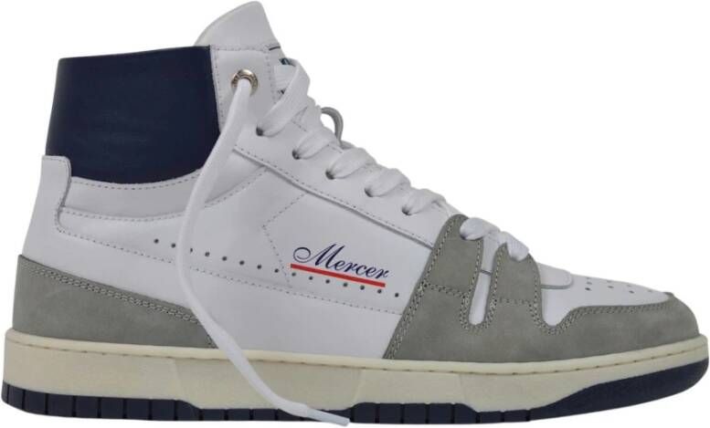 Mercer Amsterdam The Brooklyn High sneakers wit Me231014-158 Wit Heren