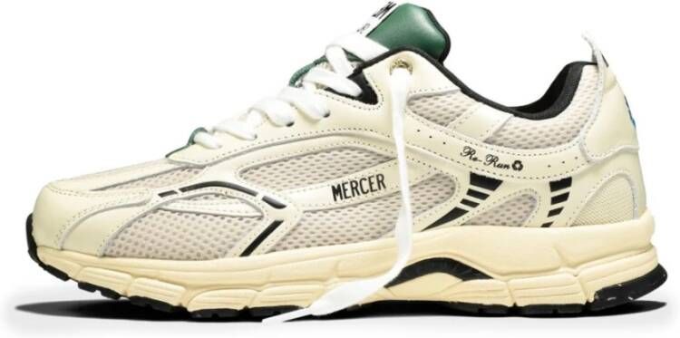 Mercer Amsterdam Mercer The Re-Run Nappa off white Beige Leer Lage sneakers Unisex